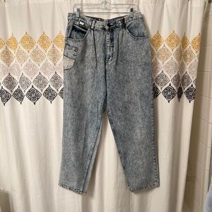 Vintage acid wash gitano demin jeans
